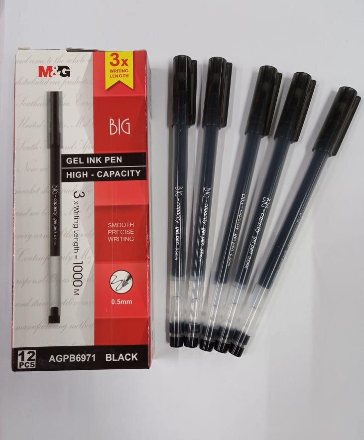 Bút gel M&G AGPB6971 ngòi 0.5mm mực đen